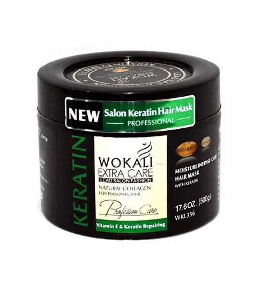 Wokali Moisture Intense Care Hair Mask - Keratin Collagen 500g